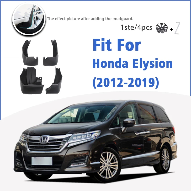 

Соединительная тяга для Honda Elysion 2012-2019 спереди и сзади 4 шт. Брызговики автомобильные аксессуары для автомобиля Styline брызговик крыло 2016