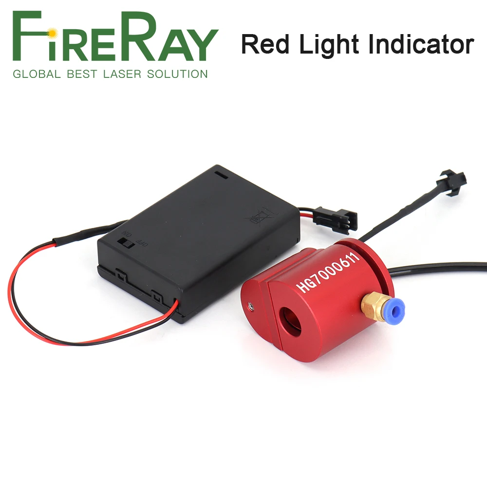 Imagem -06 - Fireray-indicador com Laser Co2 Luz Vermelha Infravermelho Ponto Vermelho Auxiliar Posicionamento do Dispositivo para Tubo de Laser Yongli