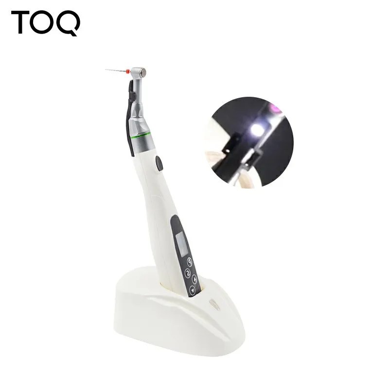 LED Dental Endo Motor Wireless 16: 1 Reduction Contra Angle Endo Mate Treatment Wireless Dental Intrument machine Equipment