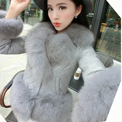 Winter Coat Women Fur Jacket Ladies Faux Fur Coat Female Clothes 2019 Korean Thick Warm Luxury Fur Collar Coats Hiver 020