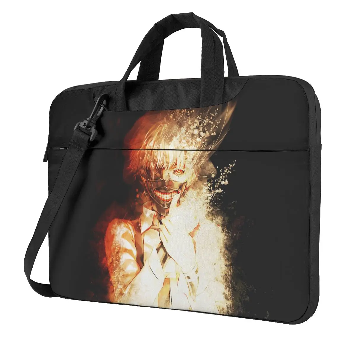 

Anime - Tokyo Ghoul Laptop Bag Case Protective Vintage Computer Bag Bicycle Crossbody Laptop Pouch