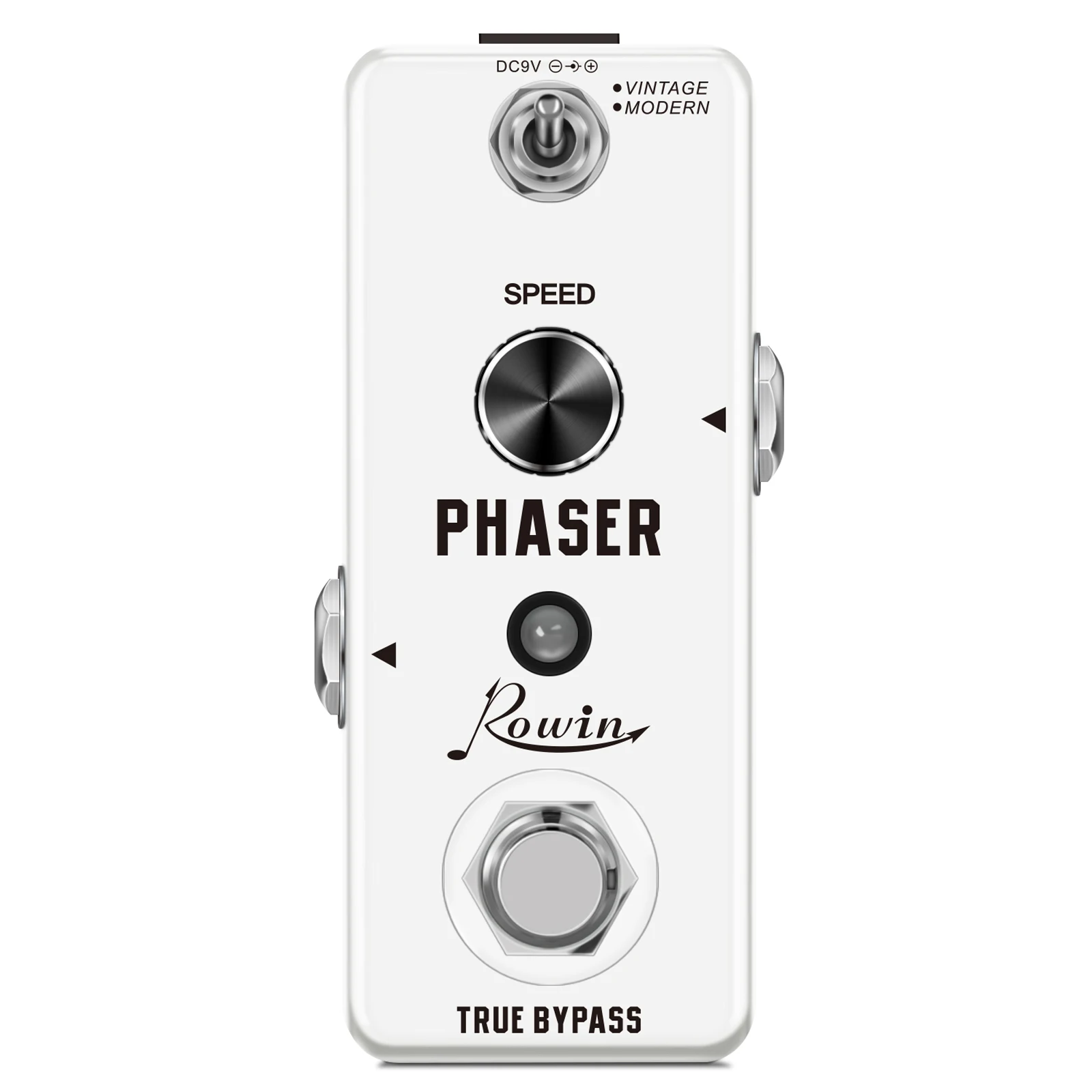 Rowin mini Phaser Guitar Effect Full Analog Circuit,Warm,Deep,Rich Phasing Tone True Bypass Compact For your Pedal Board