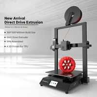 Tronxy XY-3 PRO V2 300*300*400mm detachable BMG direct Extruder Automatic leveling Double Z axis  open source Silent 3D Printer