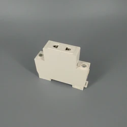 AC30  2 Pin Plug 35mm Din Rail Mount Modular socket 10-16A 250V