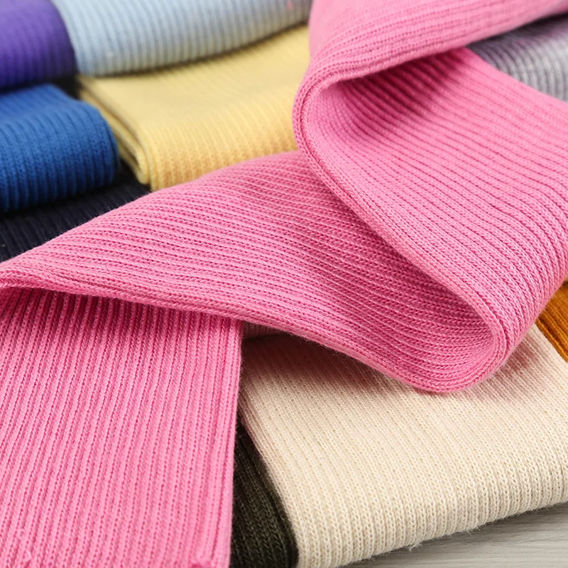 Stretch Cuff  Ribbing Knitted  Ribbed  Cuff  Fabric Sweatshirt Sweatpants Diy Sewing Accessories 7*40 Cm/PCS  TJ1450