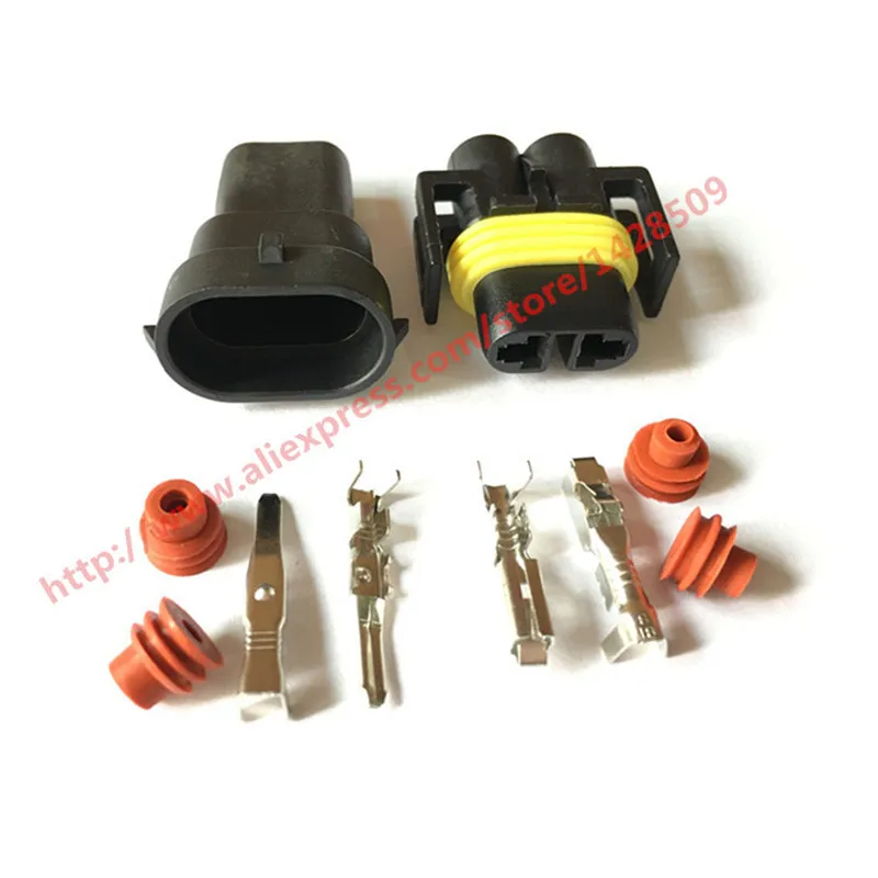 1 Set 2 Pin Kit Weiblich Männlich 880 Buchse Stecker Nebel Lampe Licht H11 H8 H9 Lampe Buchse 12124819