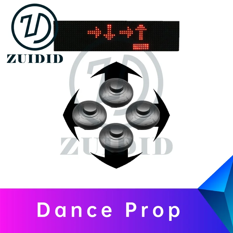 ZUIDID escape room Dance Prop step the related button instantly with rhythm to unlock escape game