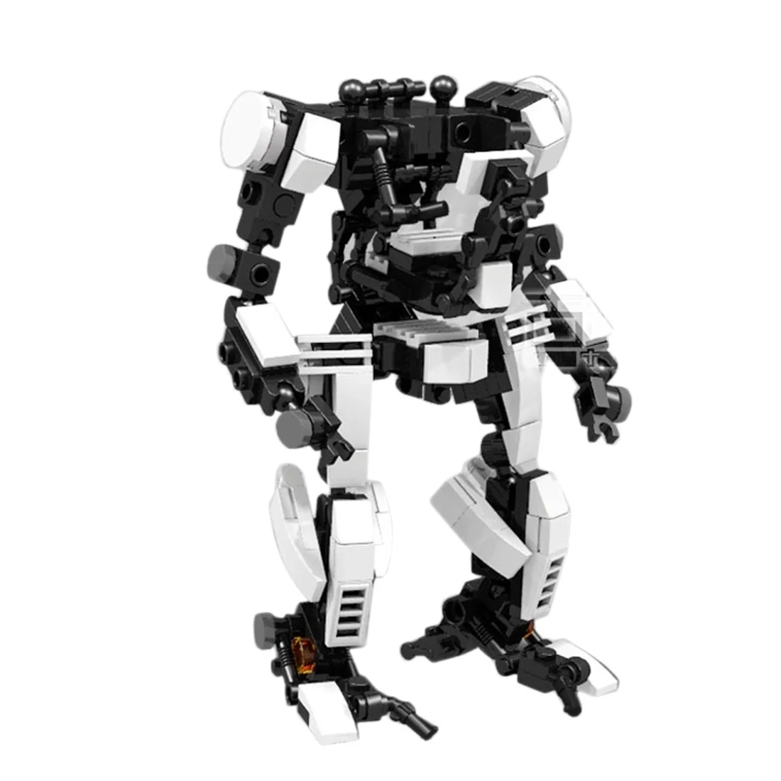 188Pcs MOC Mecha Bricks Model Building Block Mecha Small Particles Mecha Toy