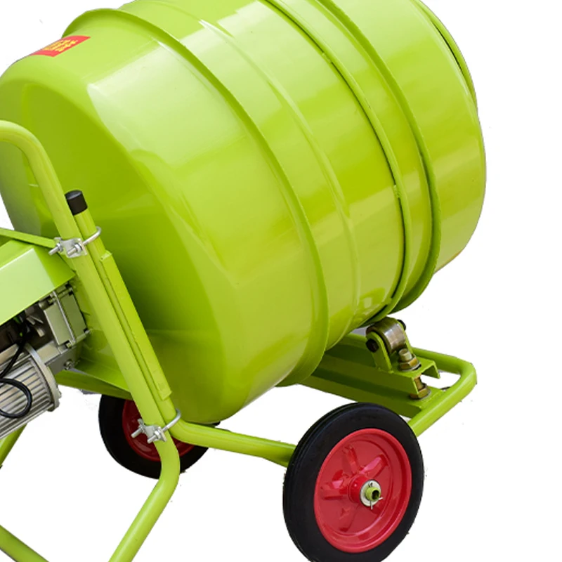 Cement Mortar Concrete Concrete Concrete Push Type Drum Mixer 220v Electric Household Small Building Mortar Mixer