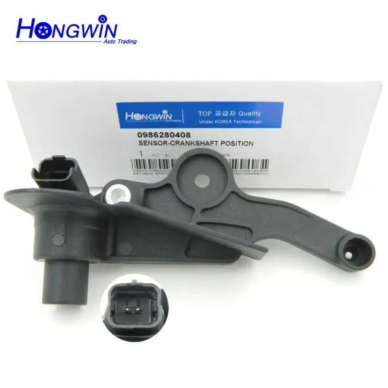 Genuine No.0986280408 Crankshaft Position Sensor Fits Citroen Berlingo C2 C3 C4 Nemo Peugeot 1007 106 206 207 306 307, 1920AW