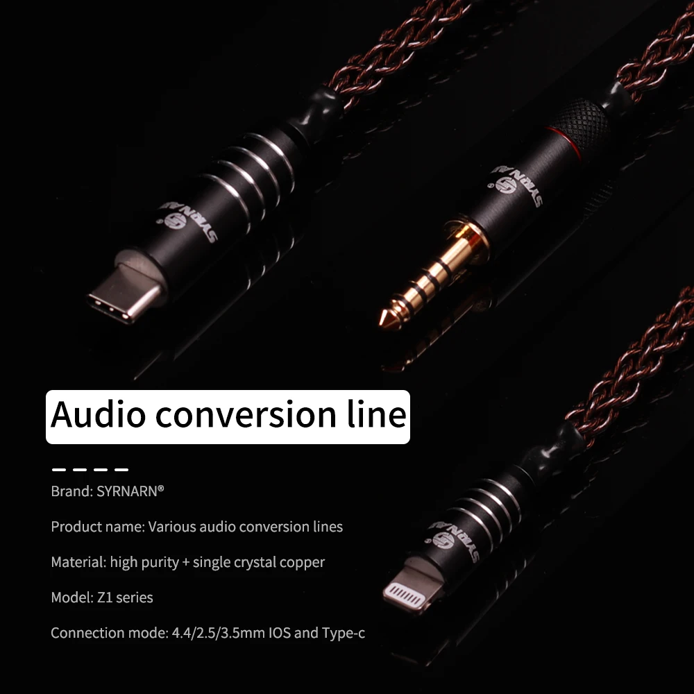 HIFI DAC amplificatore per auricolari tipo-c a Jack da 3.5mm adattatore Audio 32bit 384Khz ALC4050 Chip di decodifica USB C 4.4 conversione cuffie