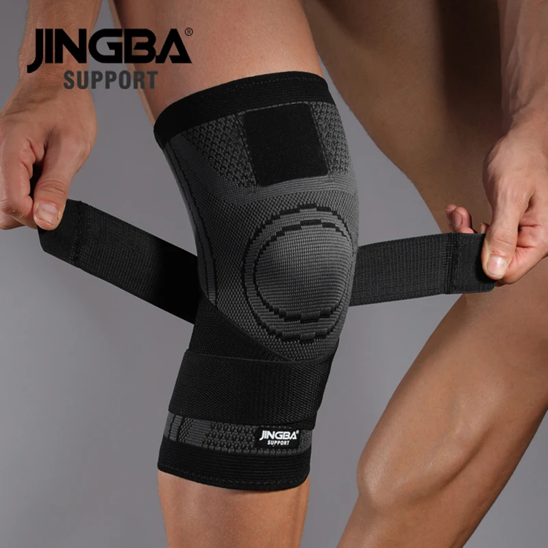 JINGBA SUPPORT Sport Basketball knee pads Protective gear knee protector Volleyball knee brace support rodillera ortopedica