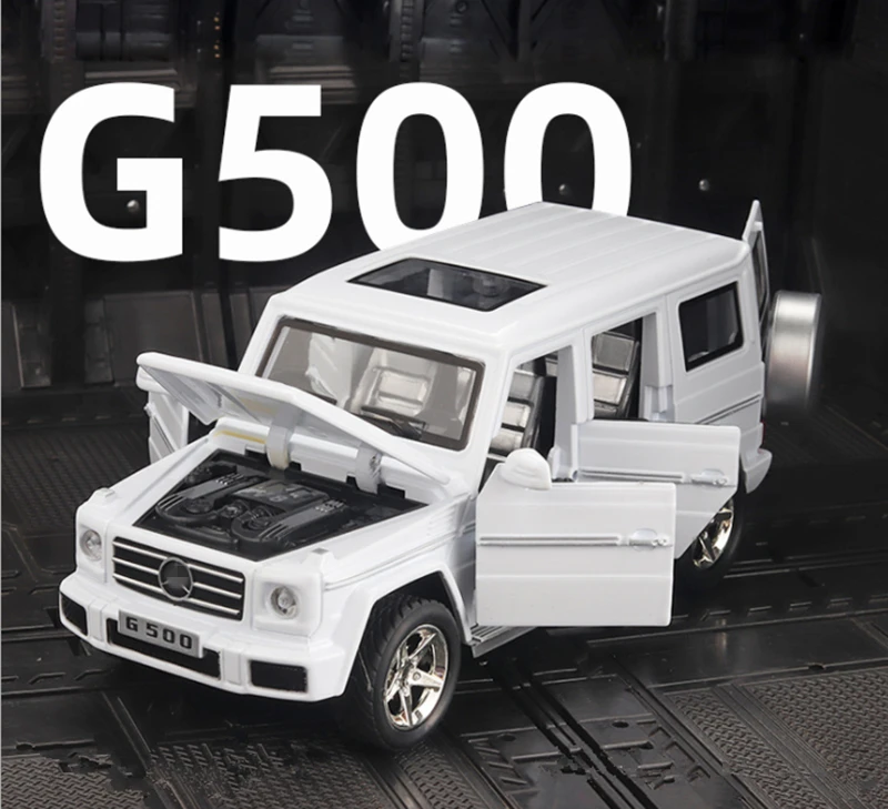 1:32 G65 G500 Legierung Auto Modell Gießt Druck Metall Spielzeug Off-road Fahrzeuge Auto Modell Simulation Sound und Licht Sammlung kinder Spielzeug Geschenk