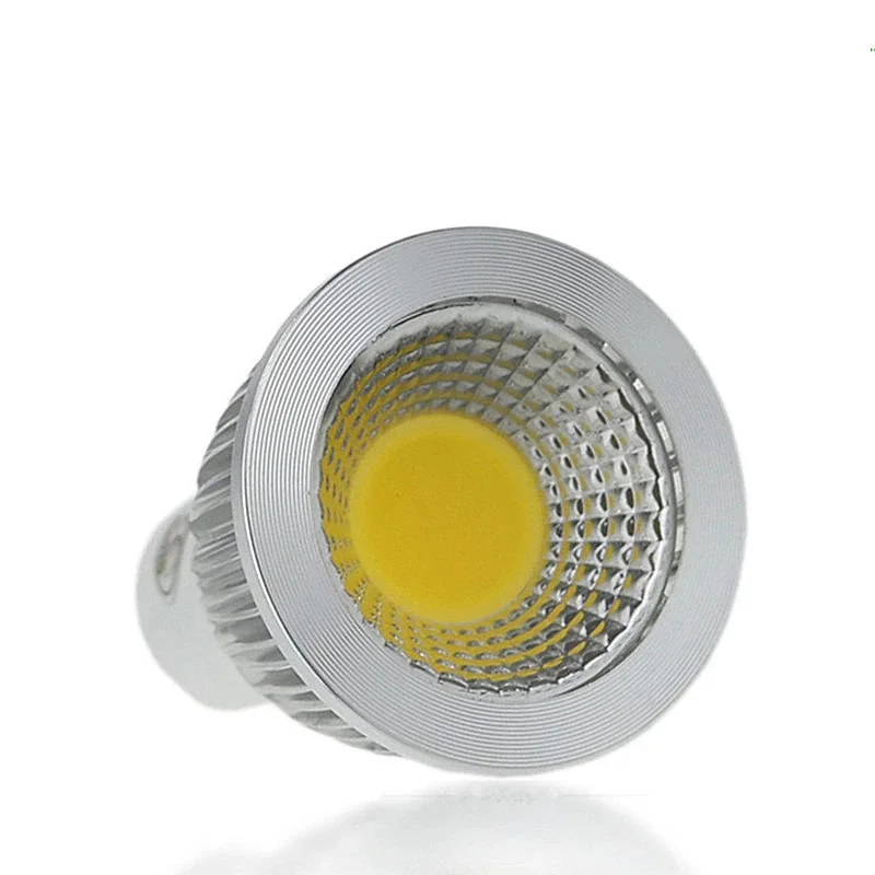 Super jasna żarówka reflektorowa LED GU10 Światło ściemnialne LED 110V 220V AC 9W 12W 15W LED GU10 COB Lampa LED GU 10 led