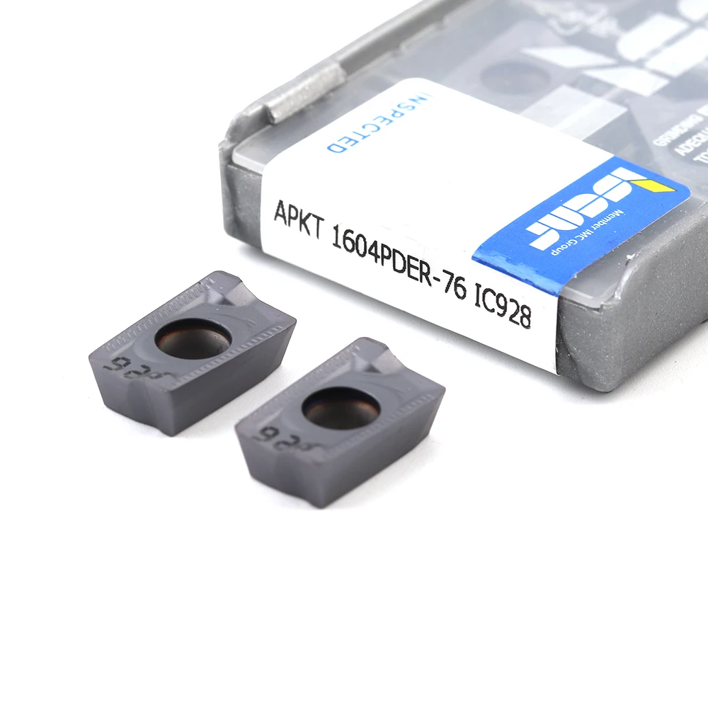 10PCS APKT1604 PDER 76 IC928 APKT1003 IC908 High Quality Carbide Blade External Knife APKT 1604 CNC Turning Tool