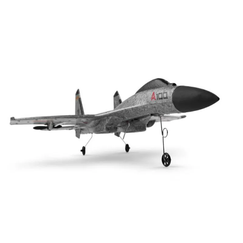 Wltoys XK A100-SU27 RC Plane 2.4G 340mm 3CH Airplane Fixed Wing Planes Outdoor RC Toys Flying Remote Control Plane Children Gift