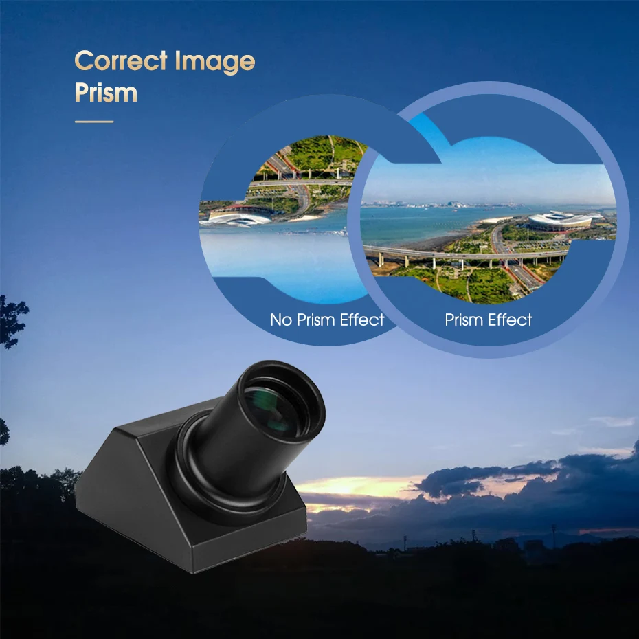 Svbony SV182 Telescope 6x30 Right-Angle Correct-Image Optical Dot Finderscope Astronomy Scope Viewfinder