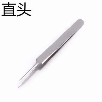 Pinzetta per punti neri per acne Pinzetta per rimozione comedoni brufolo in acciaio inossidabile Estrattore Pinzetta per la cura della pelle del viso Pulizia Strumento di bellezza Vendita