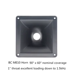 2PC DJ Tweeter Speaker Horn ME10 130.5*130.5mm Car HiFi Treble For Home Theater Professional Audio Public Address System