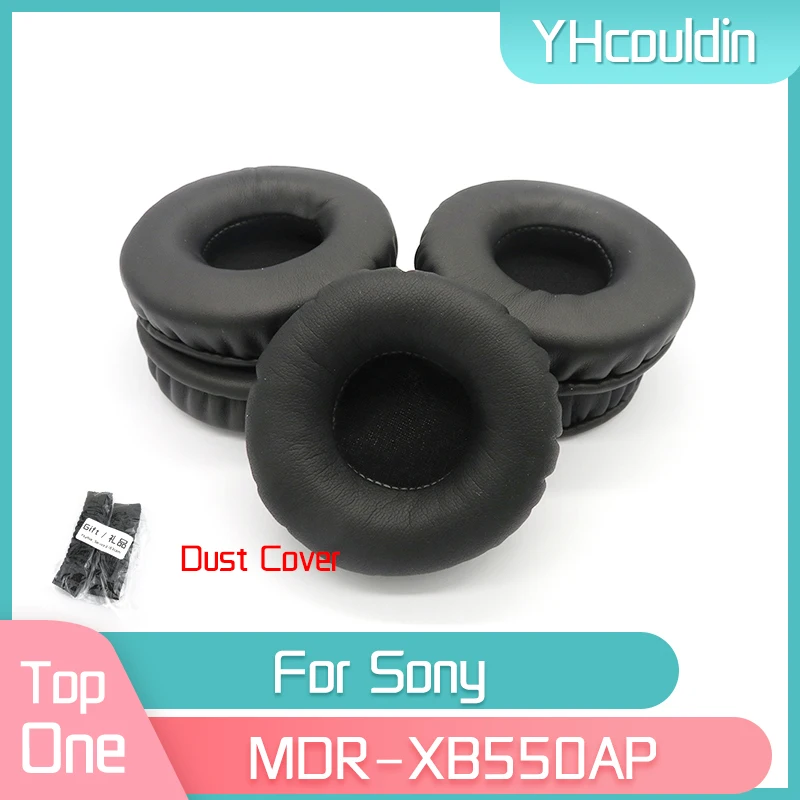 YHcouldin وسادات الأذن لسوني MDR-XB550AP MDR XB550AP سماعة استبدال وسادات الأذن المخملية وسادة الأذن