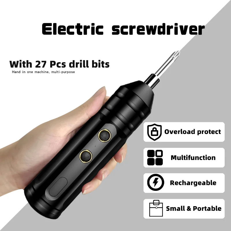 Electric Screwdriver Tools Brushless Screwdriver Battery MINI Ratchet Screw Driver For Phone Home Repair Device Hand Tools