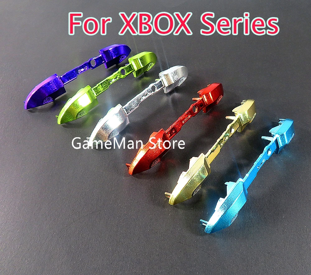 

10PCS For Xbox Series X Controller Chrome Repair Part LB RB Bumper Triggers Surround Button On/Off Buttons