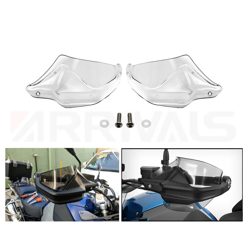 Transparent Motocross Handguards Hand Guards For BMW Motorcycle Head Accessories For R1200 R1250 f800gs S1000xr Universal