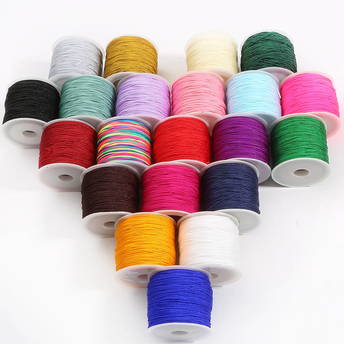40m/롤 0.8mm 면 매듭 마크라메 코드 나일론 실 - Macrame Cord Cotton 리뷰 및 가격