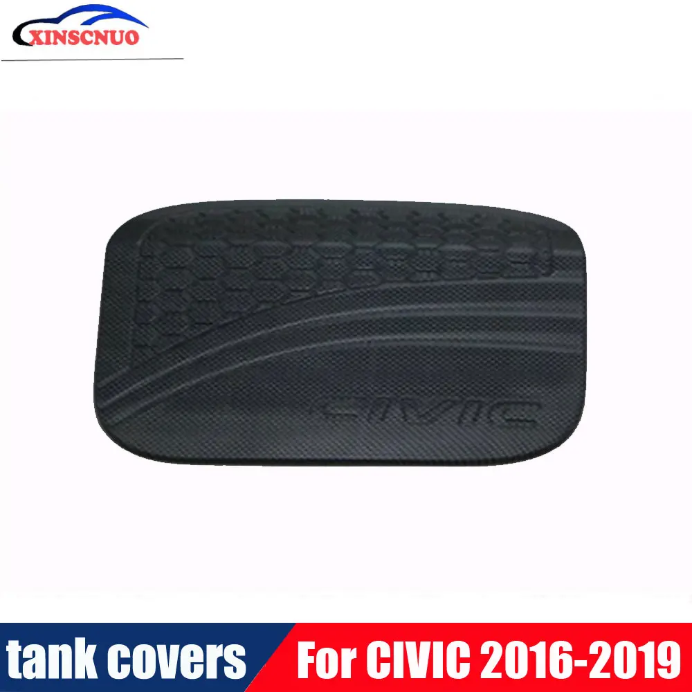 

Car refit fuel tank cover fuel filler flap gas lid cap For Honda Civic 2016-2019 Car Styling Auto Oil Fuel Tank Cover Cap