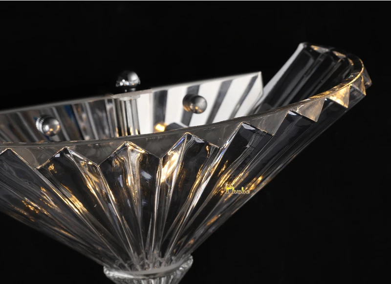Phube Moderne Luxus-Wandleuchte aus Prismenglas mit Wassertropfen-Kristall-Wandlampe für Schlafzimmer, Wohnzimmer, Flur, Spiegel und Eingangsbereich – Detail 11