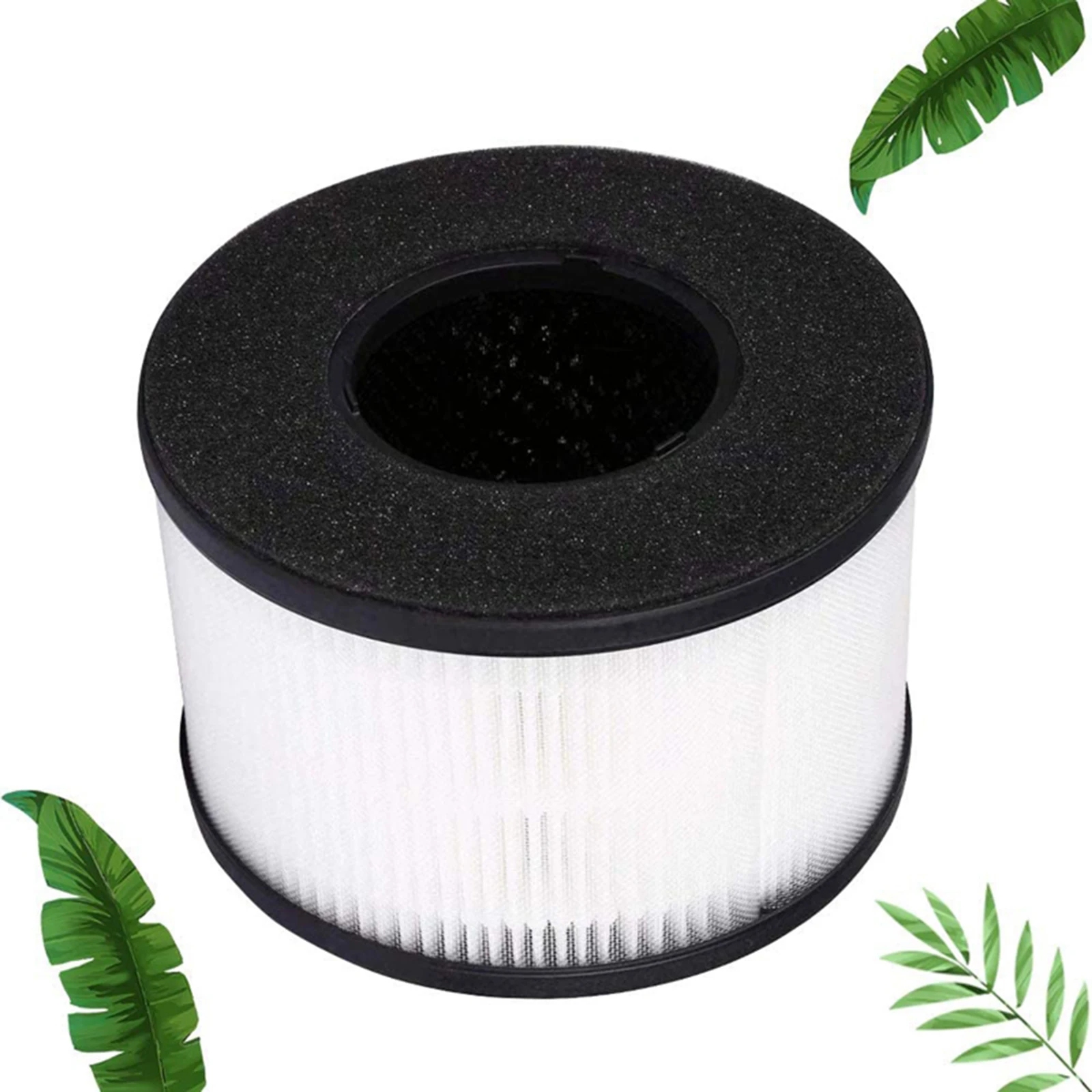 Air Purifier Filter, Air Purifier Replacement Filter, 3-in-1 True HEPA and Activated Carbon Filters Compatible with BS-03