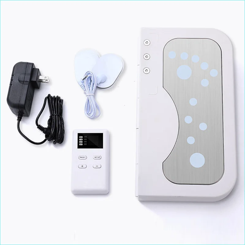 Folding Electric Foot massage Machine Heating Sole Massager Low Frequency Electric Muscle Stimulation Home Meridian Dredging