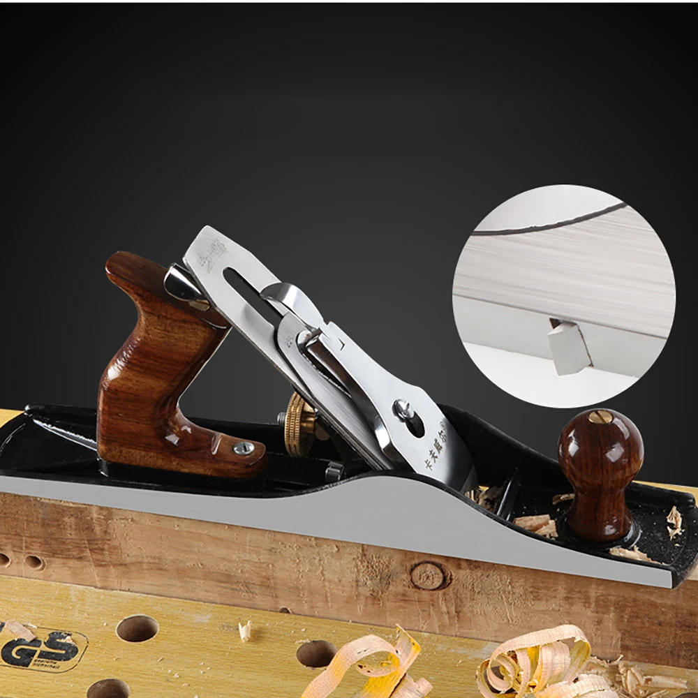 GanWei 355Mm Woodworking Plane ไม้กบเหล็กใบมีดช่างไม้ Woodcraft ที่ลับมีดรักษา Burrs เครื่องมือมือ