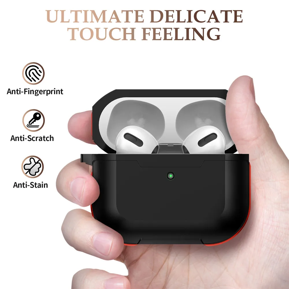 Couvercle de protection des écouteurs Apple Airpods 3 Pro, en aluminium, tout compris, avec porte-clés