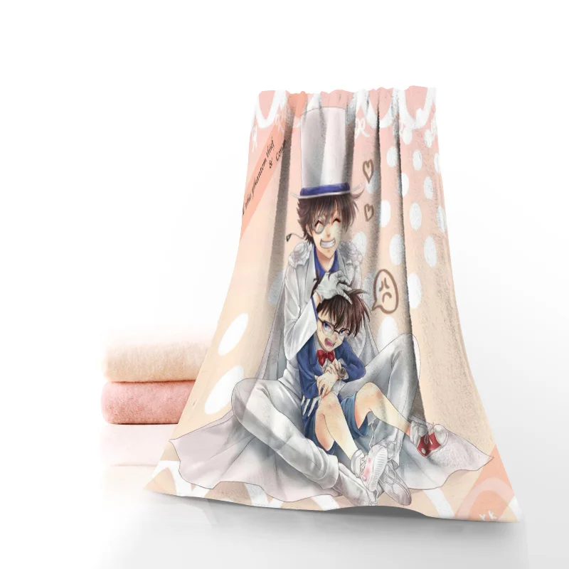 Anime Custom Detective Conan 35x75cm Fitness Sports Towel Portable Quick-drying Towel Yoga Outdoor Microfiber Sports Towel