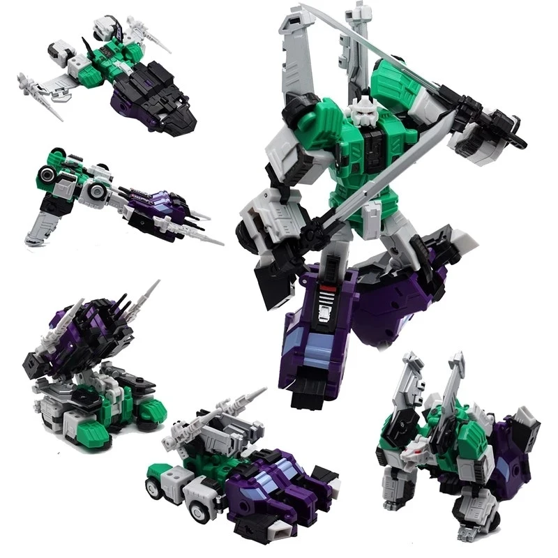 Transformation Robot MFT Sixshot MF27 MF-27 G1 Manga G1 Action