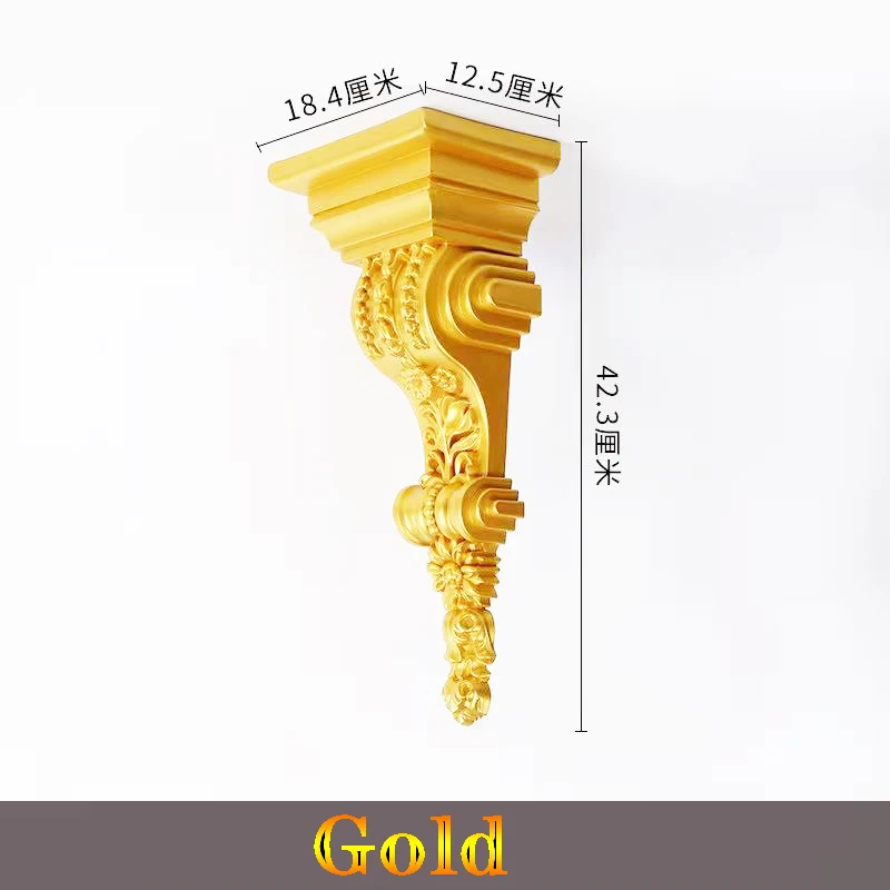 Home decorative materials pass corridor Roman column elephant trunk European carved column head beam support decoration non-plas