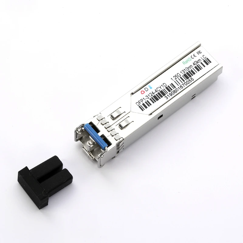 1.25G SFP 1310nm 40KM LC r connectorCompact Transceive z podwójnego włókna