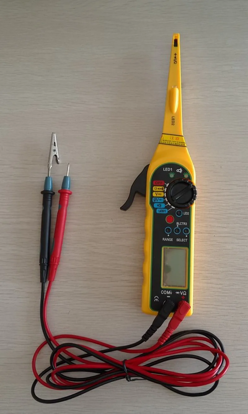 

car styling new arrival Power Electric Circuit Tester Multimeter with Lamp Probe Light automotive Car Auto