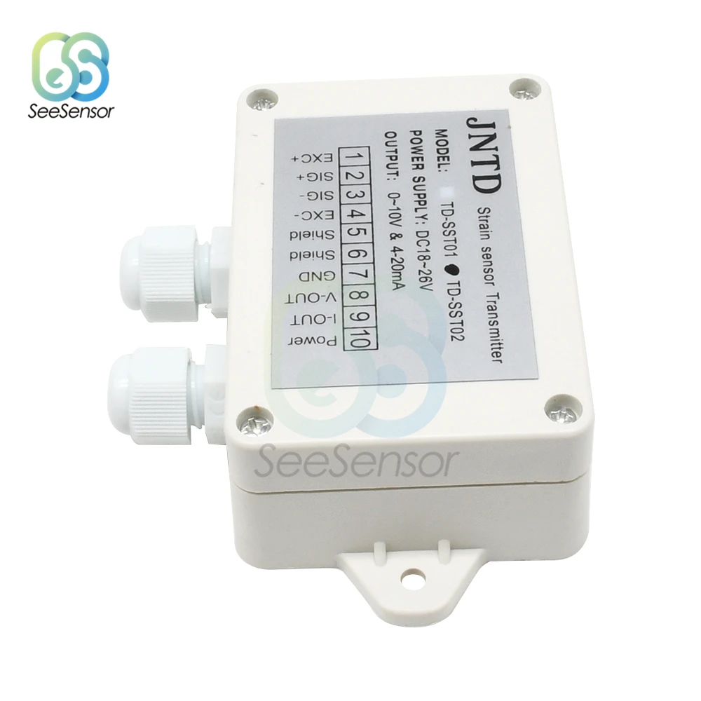 Load Cell Amplifier Weighing Transmitter Sensor Module Strain Gauge Amplifier Transducer 0-5V 0-10V 4-20mA