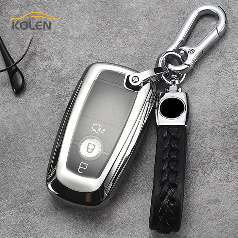 

TPU + PC Car Remote Key Case Cover Shell Fob For Ford Fusion Mondeo Mustang KUGA F150 F250 F350 Explorer For Lincoln MKC MKZ MKX