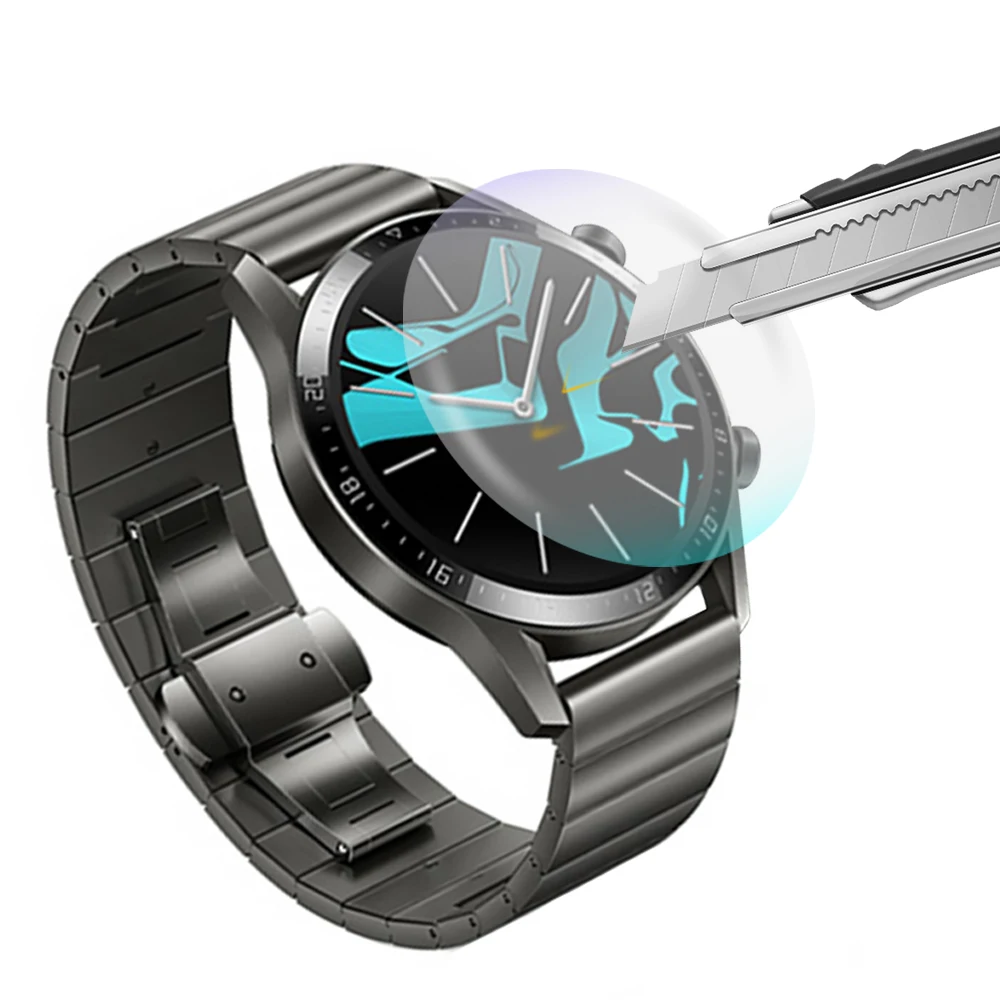 TPU Hydrogel Watch Film For Huawei Watch GT2 42mm 46mm Explosion Proof Shockproof Smart Watch Screen Protectors Ultra Thin Film