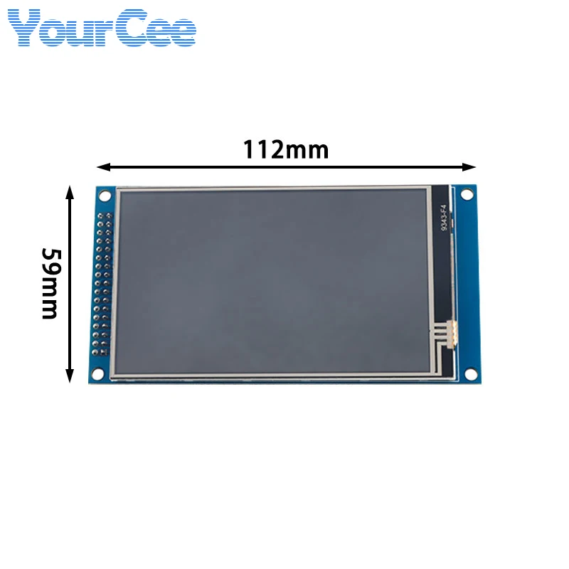 3.97 Inch TFT IPS Touch LCD Display Screen Module High Resolution 800*480 3.97