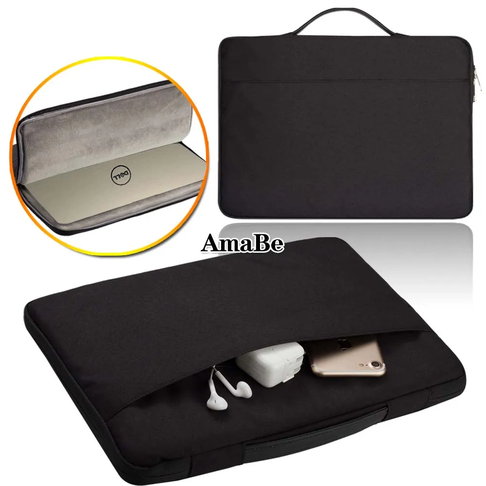 For Dell Precision 5510/5530/Venue 11 Pro/Vostro 14/15/XPS 11/12/13/14/15 - Laptop Notebook Carrying Protective Sleeve Case Bag