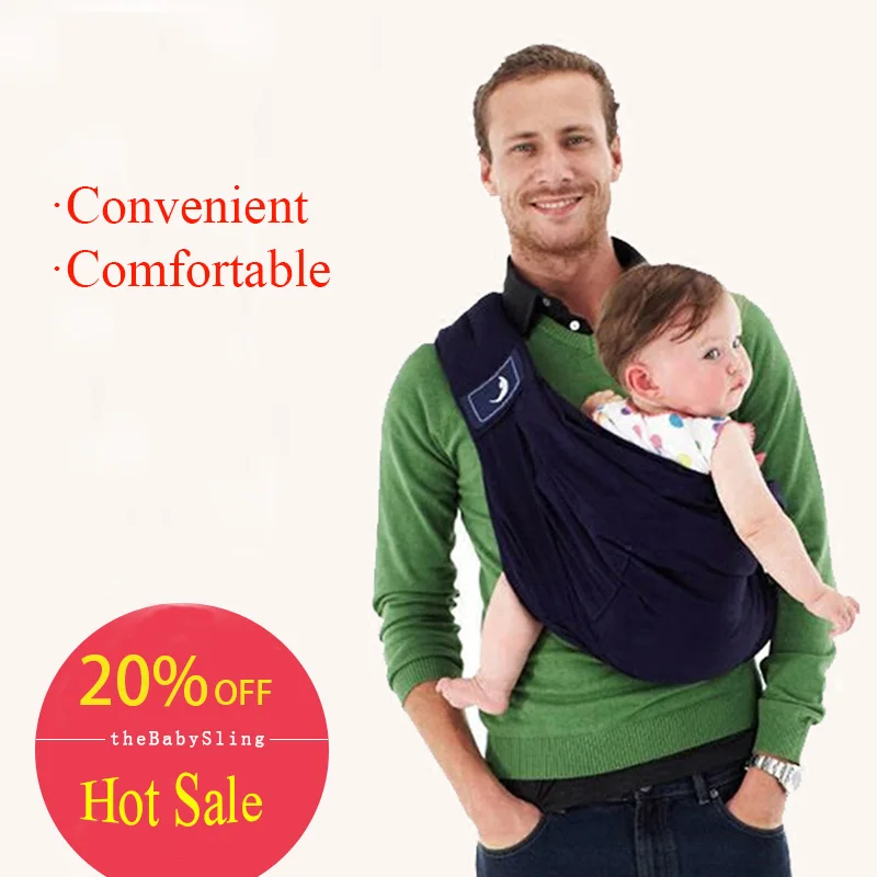 Ergonomic Infant Slings Baby Carrier Slings Wrap Baby Backpack Carrier High Quality 100% Organic Cotton Kids Kangaroo