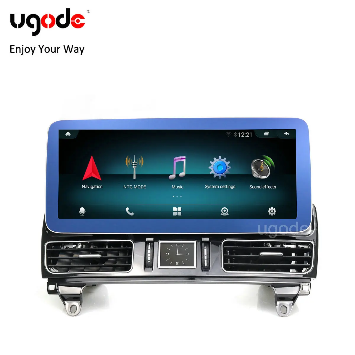 12.3'' For Benz Car ML GL  Android13 Apple Carplay Screen Gps  Display Autoradio Upgrade 8+128G Multimedia Player NTG4.5 Ugode