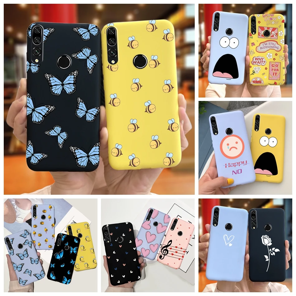 Cute Bee Butterfly Case For Honor 10i 10 i Coque Honor10i Soft Silicone Back Cover For Huawei Honor 10 Lite Funda Honor 10 i 10i