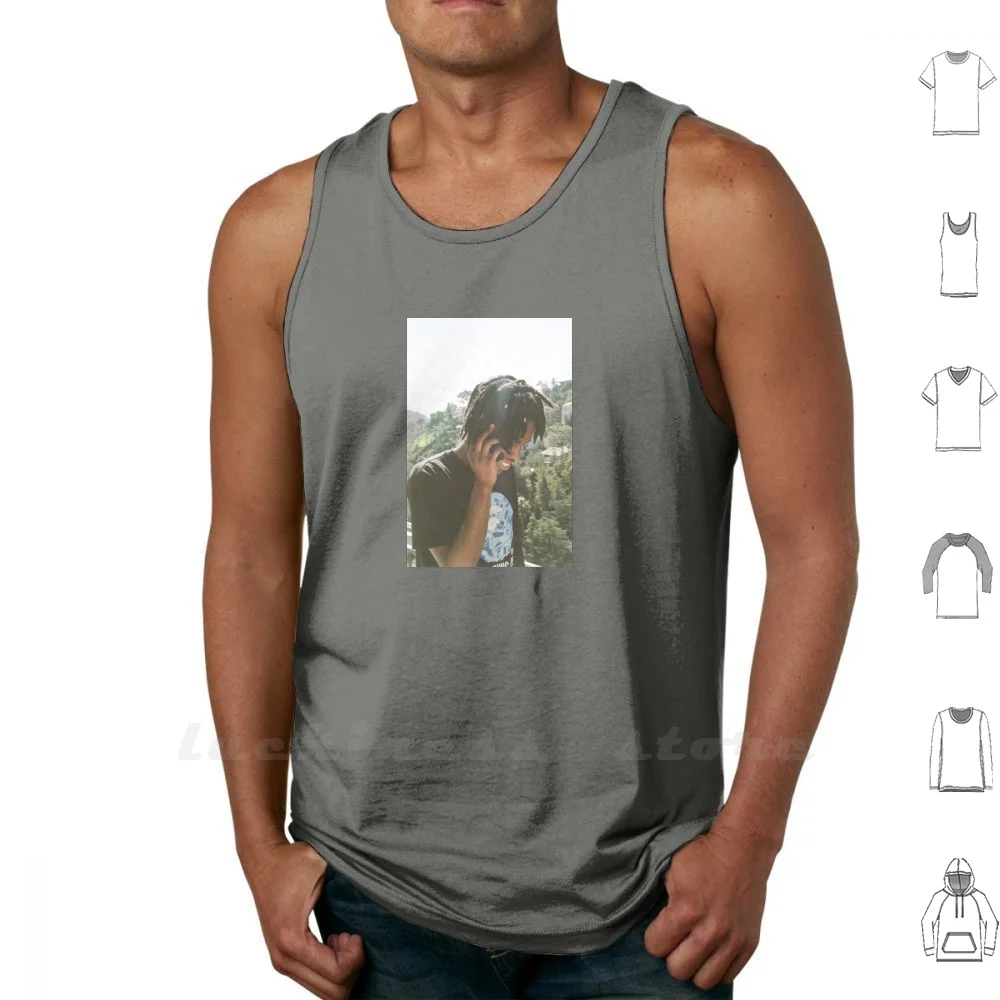 Daniel Caesar Sleeveless Tank Top Vest Cotton Get You Kali Uchis Violet Tumblr Rnb Daniel Caesar