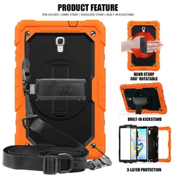 Kids Shockproof Hybrid Silicone Case For Samsung Galaxy Tab A A2 10.5 2018 T590 T595 T597 SM-T590 SM-T595 Protective Cover