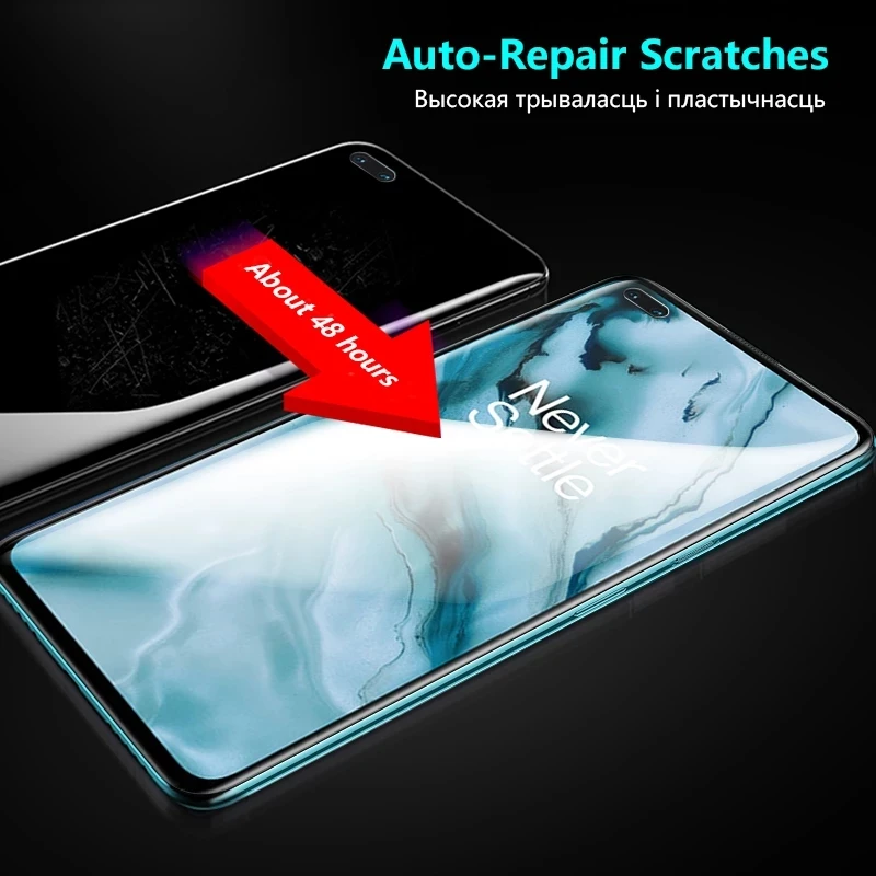 CHYI Hydrogel film for oneplus nord 2 CE N10 7 8 9 pro screen protector back film for one plus 7 8 6 5 3 T 5G not tempered glass